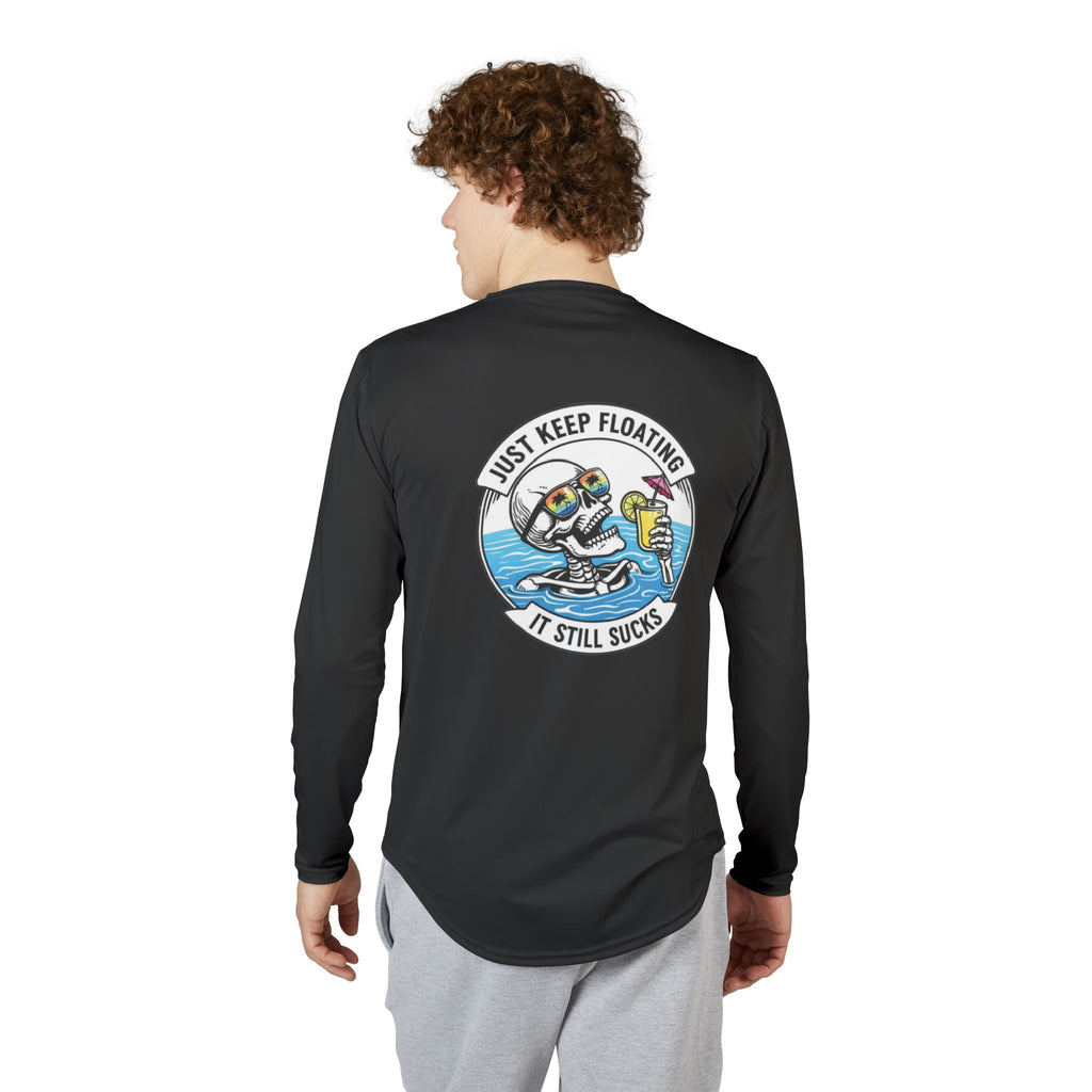 Keep floating It still sucks Mens UV Long Sleeved T-Shirt
