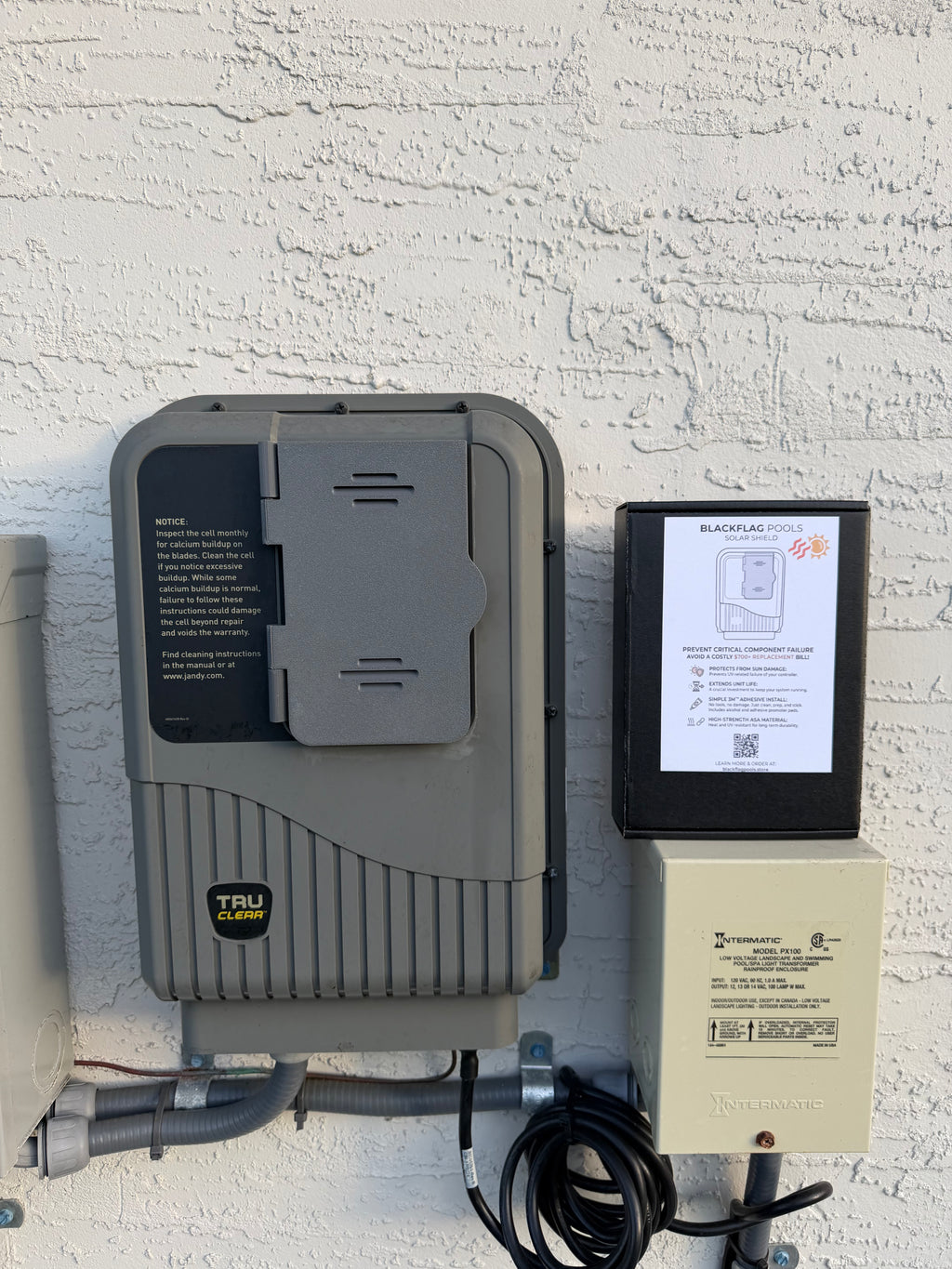 Jandy Guard — UV Solar cover for TruClear Salt Cell Controllers